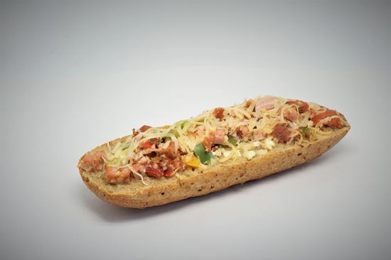 Bild von Baguette überbacken