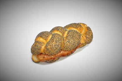 Bild von Chili Cheese Leberkäse mit Salz