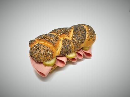 Bild von Mohnflesserl mit Salz mit Extrawurst